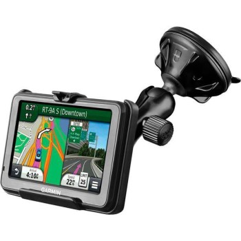 Niskoprofilowy uchwyt przyssawkowy RAM® Twist-Lock™ do Garmin nuvi 200W i więcej