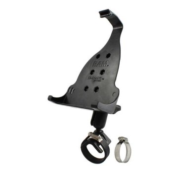 Uchwyt zaciskowy RAM® z otworem na pasek do Garmin 695 i 696