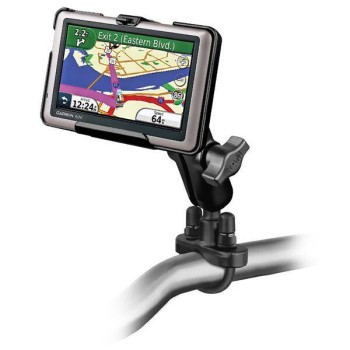 Uchwyt RAM® na kierownicę z podwójną kulą U-Bolt do serii Garmin nuvi 1400