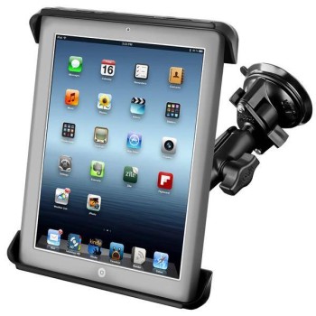 RAM® Tab-Tite™ z przyssawką RAM® Twist-Lock™ do dużych tabletów