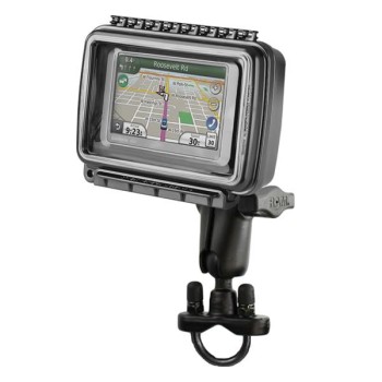 RAM® Aqua Box® z uchwytem U-Bolt na kierownicę do urządzeń o średniej szerokości