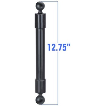 RAM® 12,75" przedłużenie rur PVC z końcówkami kulkowymi