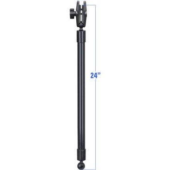 RAM® 24-calowe przedłużenie rur PVC z końcówkami kulowymi i ramieniem z podwójnym gniazdem