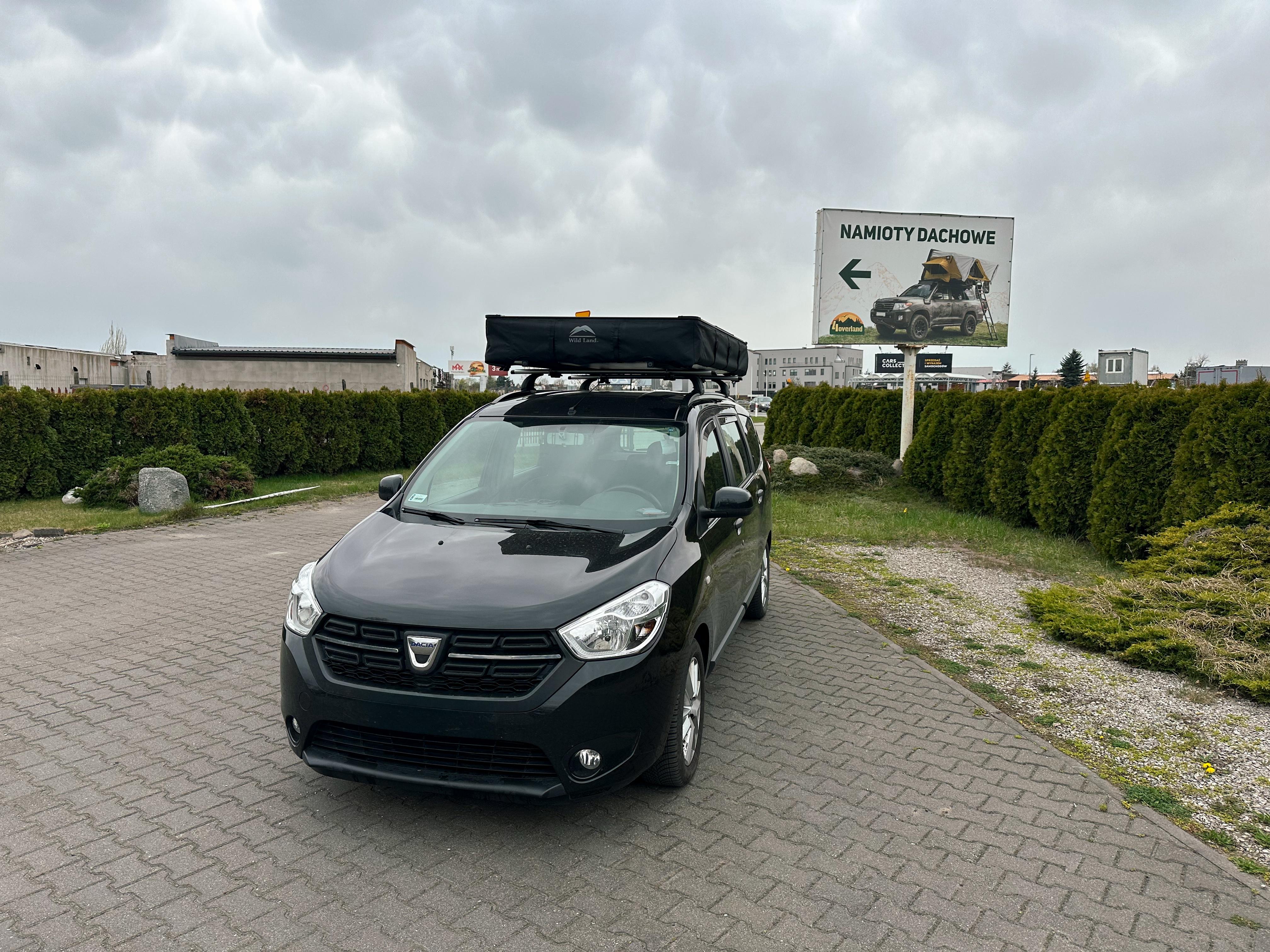 Namiot dachowy Wild Land Voyager PRO 230 na Dacia Lodgy